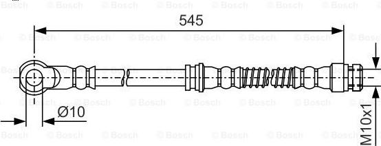 BOSCH 1 987 481 724 - Flessibile del freno autozon.pro