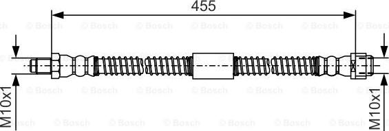 BOSCH 1 987 481 A02 - Flessibile del freno autozon.pro