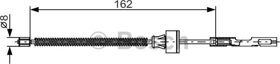 BOSCH 1 987 482 278 - Cavo comando, Freno stazionamento autozon.pro