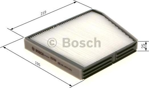 BOSCH 1 987 435 054 - Filtro, Aria abitacolo autozon.pro