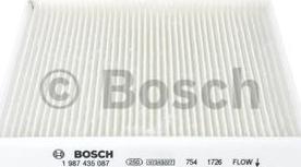 BOSCH 1 987 435 087 - Filtro, Aria abitacolo autozon.pro