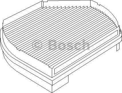 BOSCH 1 987 431 035 - Filtro, Aria abitacolo autozon.pro