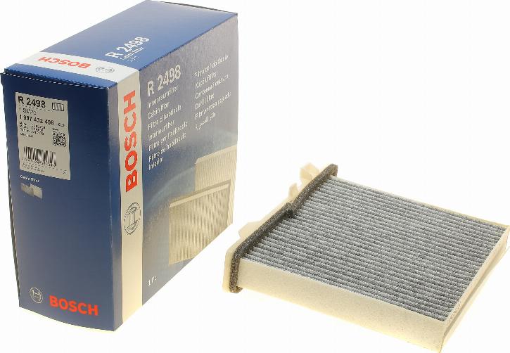 BOSCH 1 987 432 498 - Filtro, Aria abitacolo autozon.pro