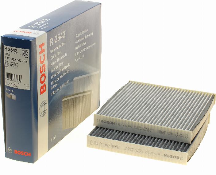 BOSCH 1 987 432 542 - Filtro, Aria abitacolo autozon.pro