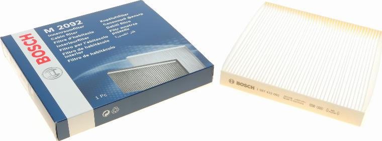 BOSCH 1 987 432 092 - Filtro, Aria abitacolo autozon.pro