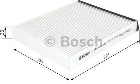 BOSCH 1 987 432 069 - Filtro, Aria abitacolo autozon.pro