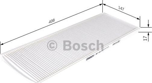 BOSCH 1 987 432 010 - Filtro, Aria abitacolo autozon.pro