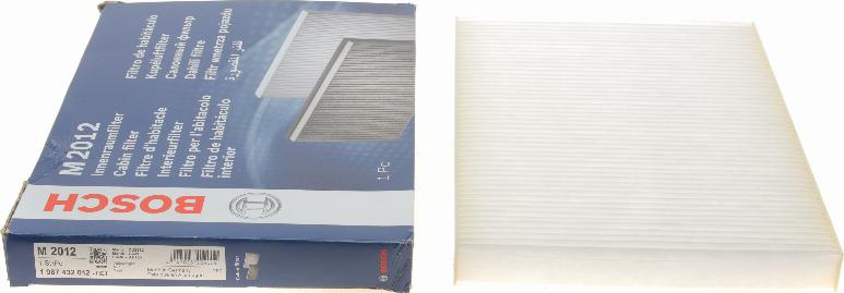 BOSCH 1 987 432 012 - Filtro, Aria abitacolo autozon.pro