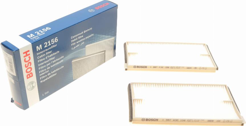 BOSCH 1 987 432 156 - Filtro, Aria abitacolo autozon.pro