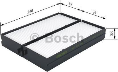 BOSCH 1 987 432 160 - Filtro, Aria abitacolo autozon.pro