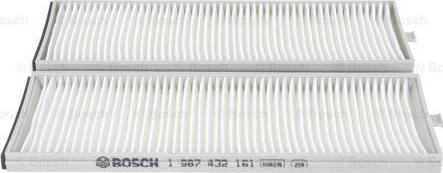 BOSCH 1 987 432 161 - Filtro, Aria abitacolo autozon.pro