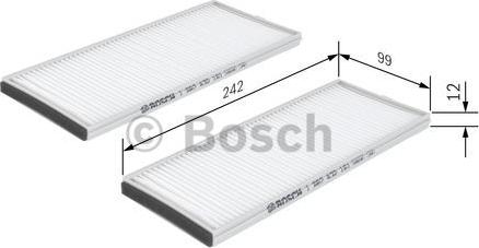 BOSCH 1 987 432 161 - Filtro, Aria abitacolo autozon.pro