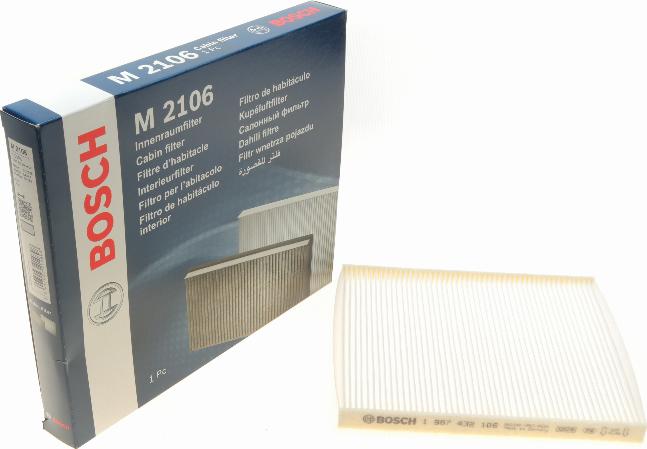 BOSCH 1 987 432 106 - Filtro, Aria abitacolo autozon.pro