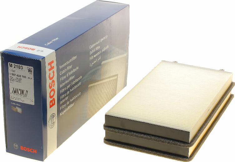 BOSCH 1 987 432 103 - Filtro, Aria abitacolo autozon.pro