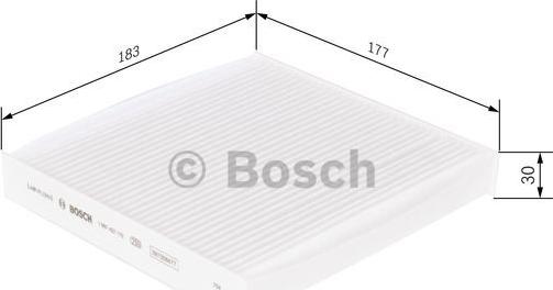 BOSCH 1 987 432 115 - Filtro, Aria abitacolo autozon.pro