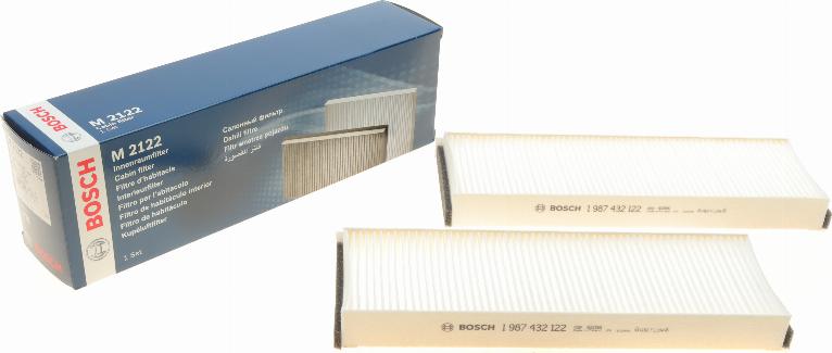 BOSCH 1 987 432 122 - Filtro, Aria abitacolo autozon.pro