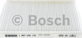 BOSCH 1 987 432 172 - Filtro, Aria abitacolo autozon.pro