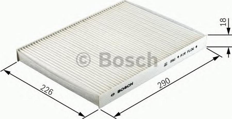 BOSCH 1 987 432 366 - Filtro, Aria abitacolo autozon.pro