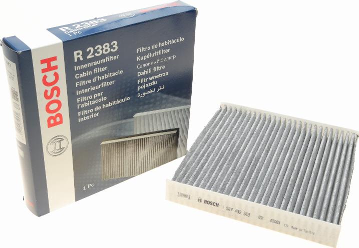 BOSCH 1 987 432 383 - Filtro, Aria abitacolo autozon.pro