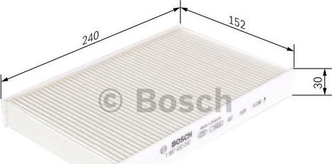 BOSCH 1 987 432 247 - Filtro, Aria abitacolo autozon.pro