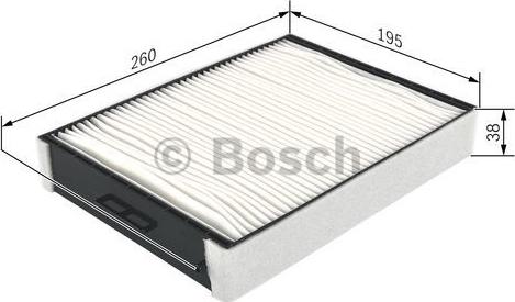 BOSCH 1 987 432 256 - Filtro, Aria abitacolo autozon.pro