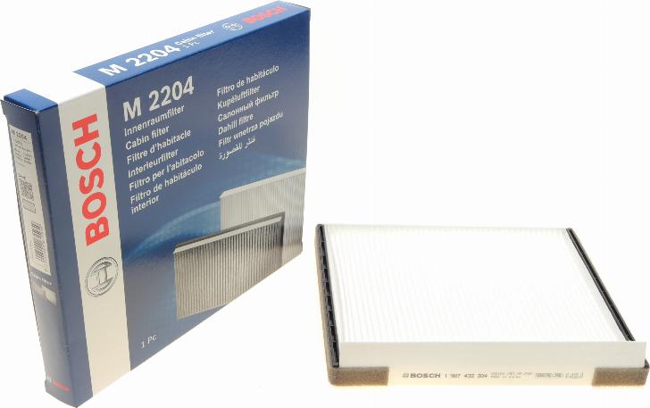 BOSCH 1 987 432 204 - Filtro, Aria abitacolo autozon.pro