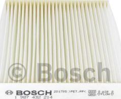 BOSCH 1 987 432 214 - Filtro, Aria abitacolo autozon.pro