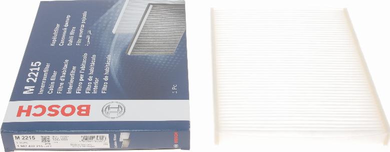 BOSCH 1 987 432 215 - Filtro, Aria abitacolo autozon.pro