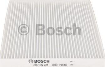 BOSCH 1 987 432 224 - Filtro, Aria abitacolo autozon.pro