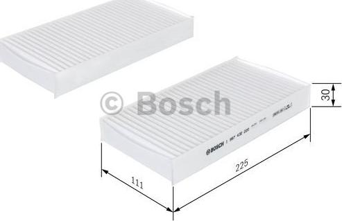 BOSCH 1 987 432 220 - Filtro, Aria abitacolo autozon.pro