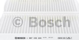 BOSCH 1 987 432 220 - Filtro, Aria abitacolo autozon.pro