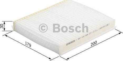 BOSCH 1 987 432 228 - Filtro, Aria abitacolo autozon.pro