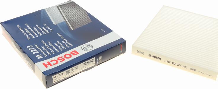 BOSCH 1 987 432 273 - Filtro, Aria abitacolo autozon.pro