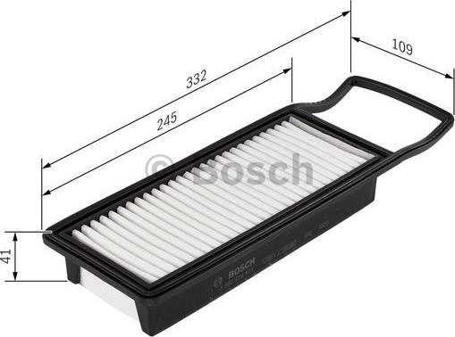 BOSCH 1 987 429 191 - Filtro aria autozon.pro