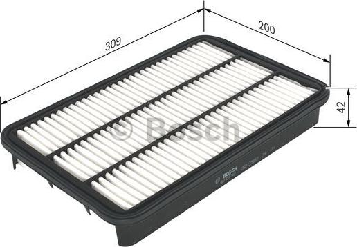 BOSCH 1 987 429 162 - Filtro aria autozon.pro