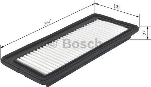 BOSCH 1 987 429 167 - Filtro aria autozon.pro