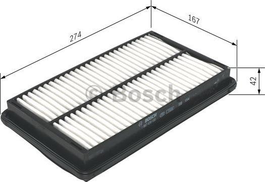 BOSCH 1 987 429 185 - Filtro aria autozon.pro