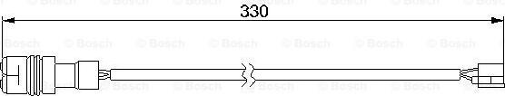 BOSCH 1 987 474 996 - Contatto segnalazione, Usura past. freno / mat. d'attrito autozon.pro