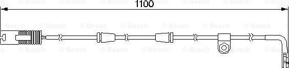 BOSCH 1 987 474 942 - Contatto segnalazione, Usura past. freno / mat. d'attrito autozon.pro