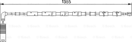 BOSCH 1 987 474 959 - Contatto segnalazione, Usura past. freno / mat. d'attrito autozon.pro