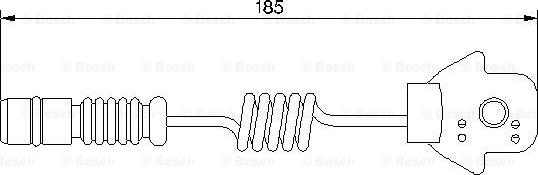 BOSCH 1 987 474 963 - Contatto segnalazione, Usura past. freno / mat. d'attrito autozon.pro