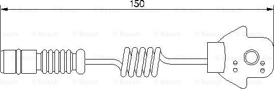 BOSCH 1 987 474 902 - Contatto segnalazione, Usura past. freno / mat. d'attrito autozon.pro