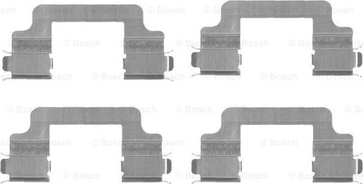 BOSCH 1 987 474 455 - Kit accessori, Pastiglia freno autozon.pro