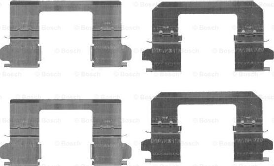 BOSCH 1 987 474 461 - Kit accessori, Pastiglia freno autozon.pro