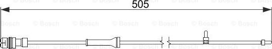 BOSCH 1 987 474 592 - Contatto segnalazione, Usura past. freno / mat. d'attrito autozon.pro