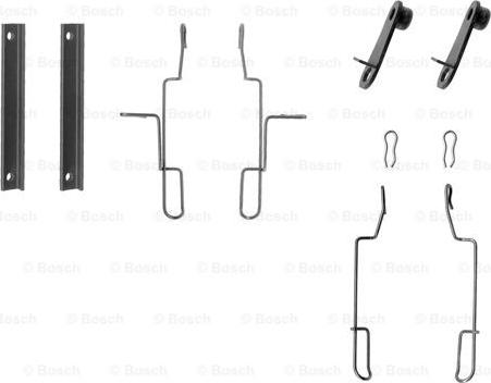 BOSCH 1 987 474 196 - Kit accessori, Pastiglia freno autozon.pro