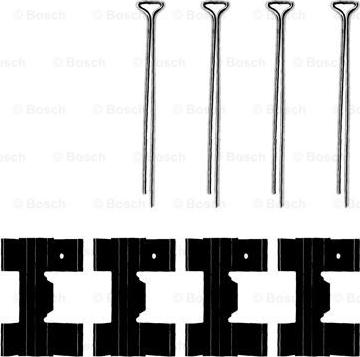 BOSCH 1 987 474 115 - Kit accessori, Pastiglia freno autozon.pro