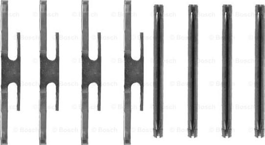 BOSCH 1 987 474 129 - Kit accessori, Pastiglia freno autozon.pro