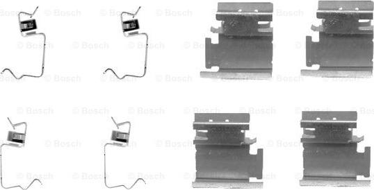 BOSCH 1 987 474 311 - Kit accessori, Pastiglia freno autozon.pro