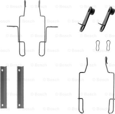 BOSCH 1 987 474 214 - Kit accessori, Pastiglia freno autozon.pro